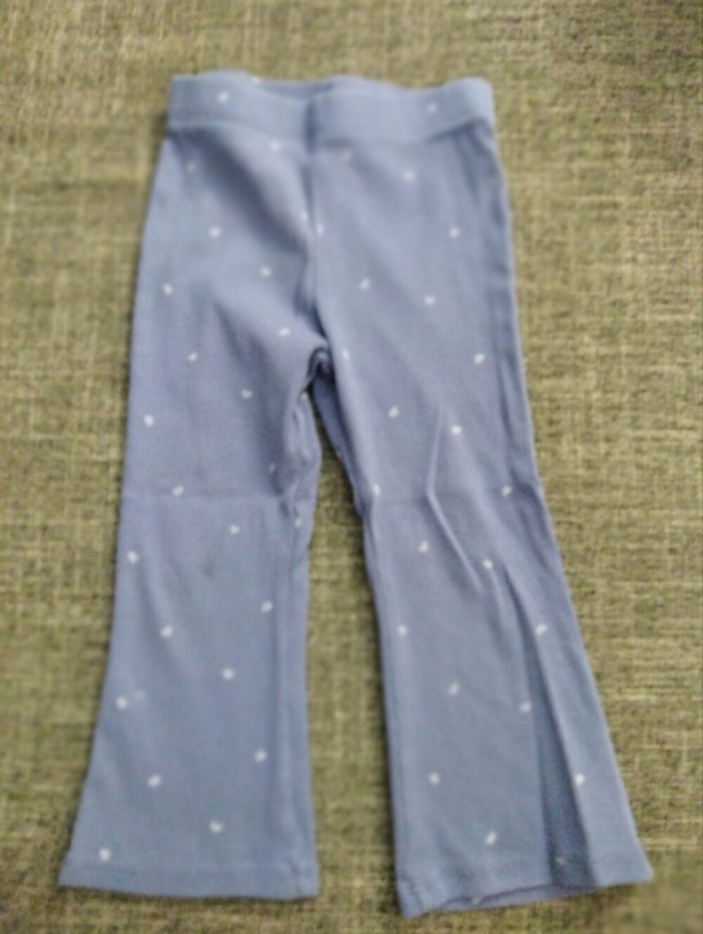George Kid’s Navy Ribbed Stretch Pants - Picture 2 of 3